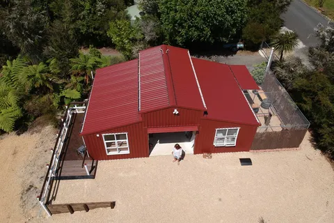 Aerial view of Punga Grove Cattery